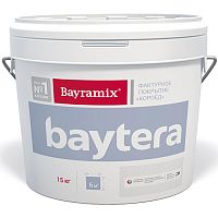 Bayramix Baytera текстурное покрытие для фасадных и интерьерных работ, крупная фракция (K) 2.5 - 3 мм, 15 кг – ТСК Дипломат
